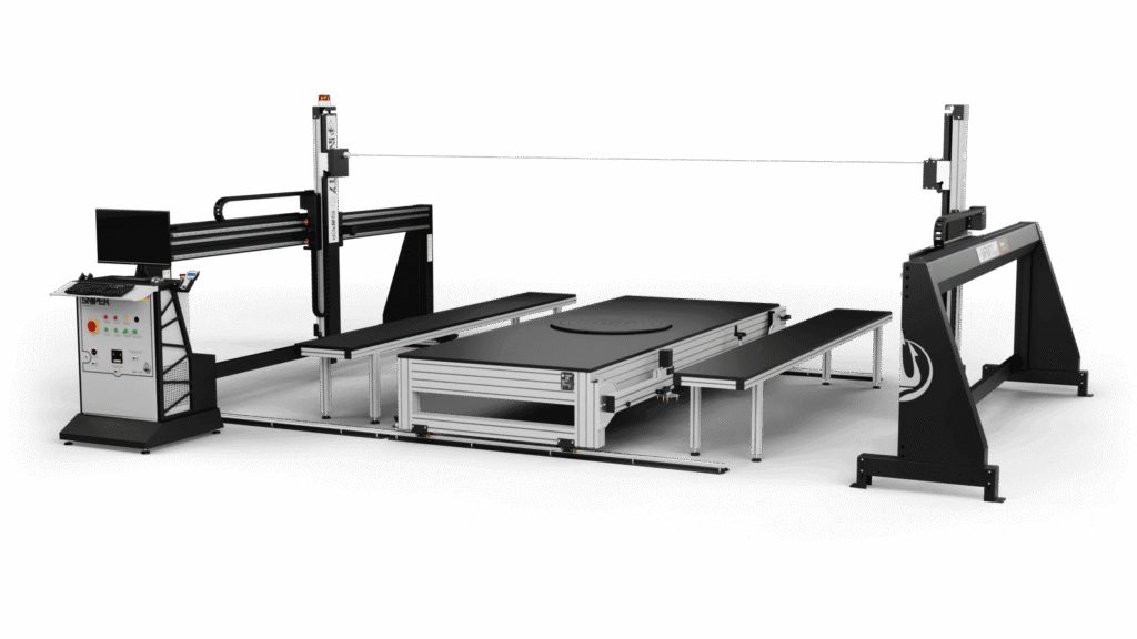Infinity Sniper - maszyna CNC z przesuwanym stolem