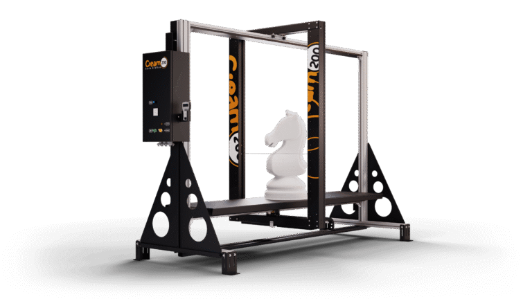 Cream 200 - profesjonalna maszyna CNC do ciecia polistyrenu 3D
