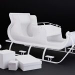 Sanie Swietego Mikolaja ze styropianu - surowy polistyren