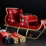 Sanie Swietego Mikolaja ze styropianu - pomalowane